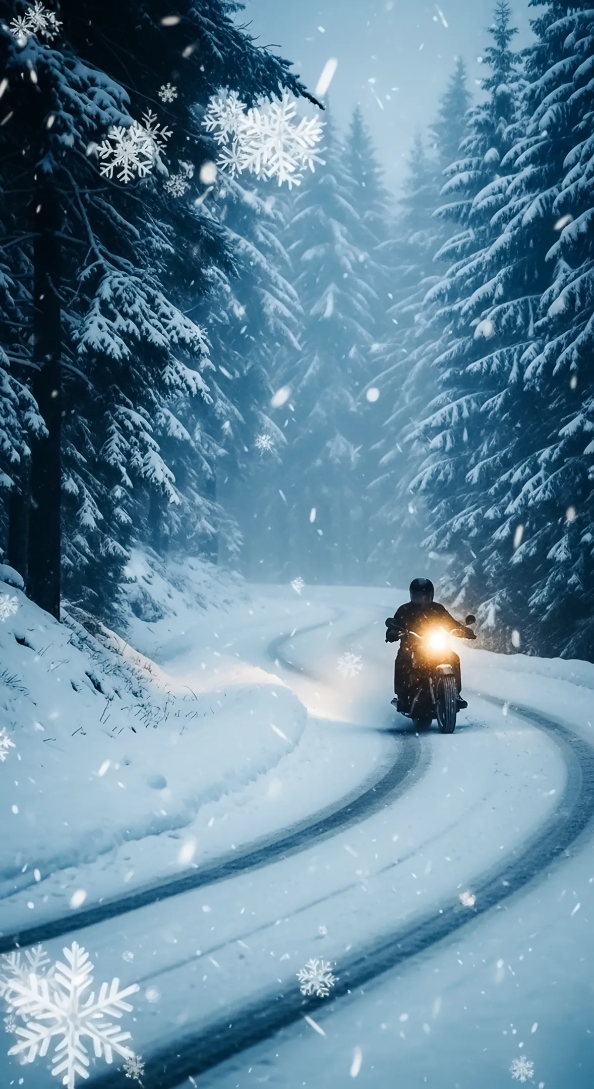 Motorcycle snow phone wallpaper, iphone wallpaper 4k, 4k wallpaper for mobile, wallpaper for phone cute, 4k backgrounds.